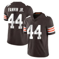 C.Browns #44 Harold Fannin Jr. Player Brown Color Vapor Untouchable Limited Home Game Odoa Stitched Jerseys
