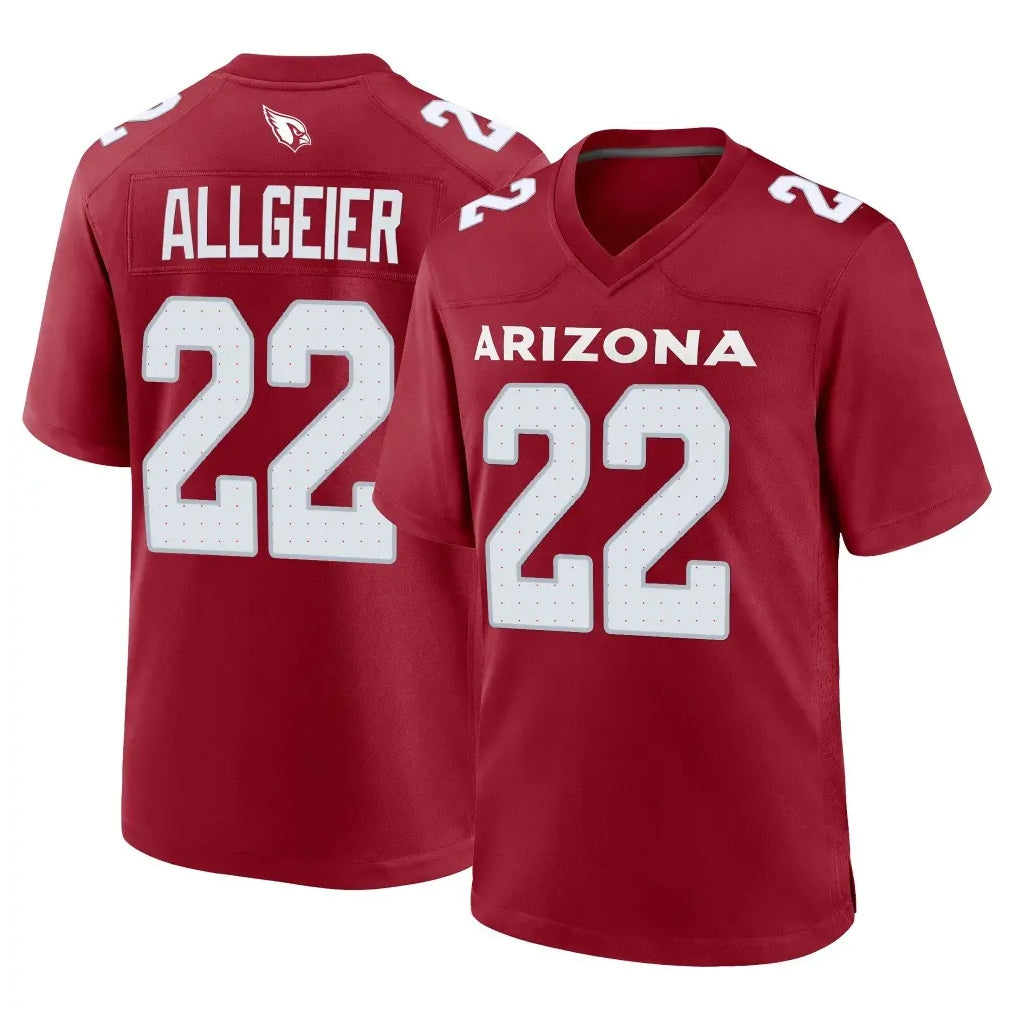 A.Cardinals #22 Tyler Allgeier Player Cardinal Limited Home Game Odoa Stitched Jerseys