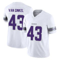 M.Vikings #43 Andrew Van Ginkel Player White Limited Alternate Vapor F.U.S.E. Home Game Odoa Stitched Jerseys