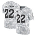 A.Cardinals #22 Tyler Allgeier Player Arctic Camo Limited Salute To Service Home Game Odoa Stitched Jerseys