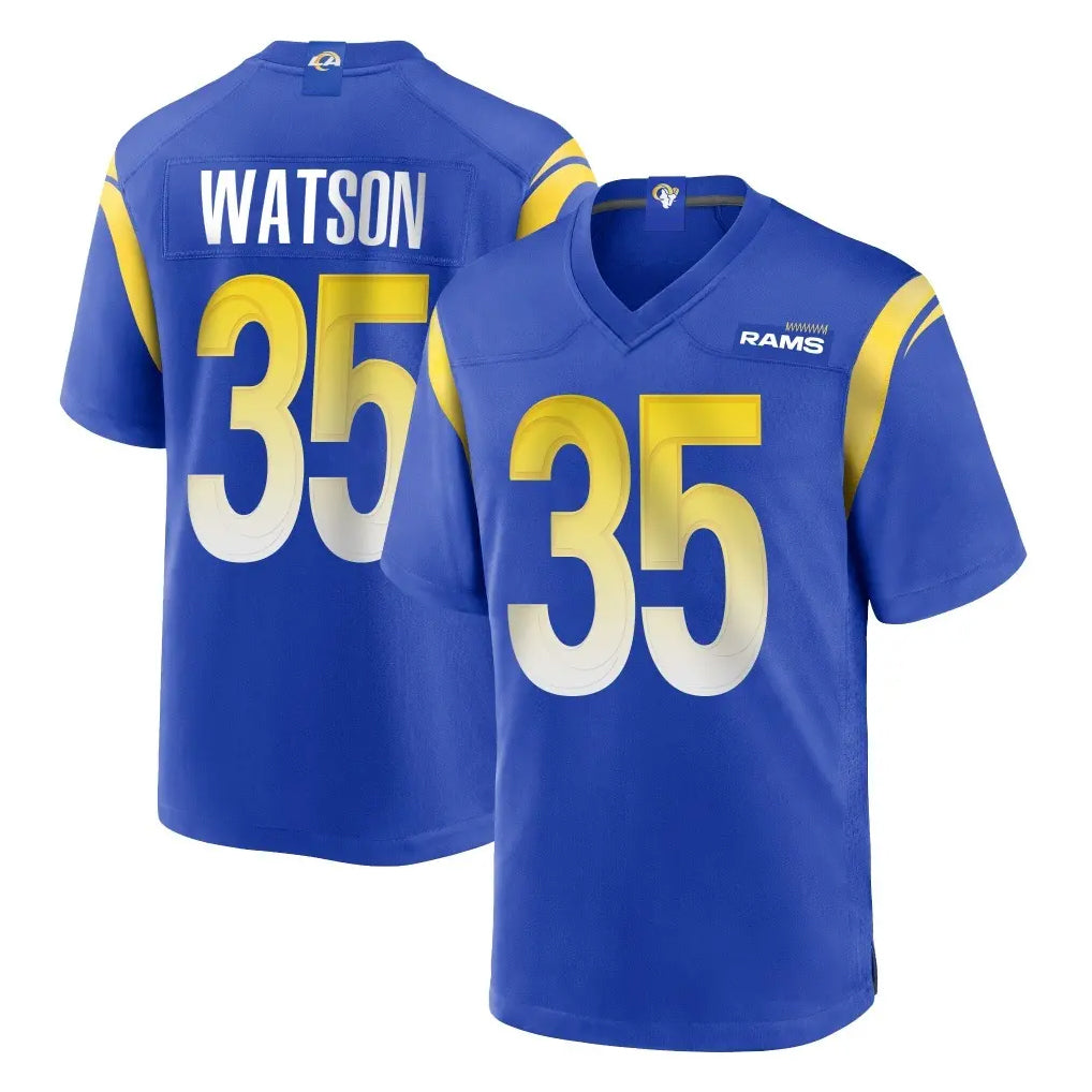 LA.Rams #35 Jaylen Watson Player Royal Home Game Odoa Stitched Jerseys