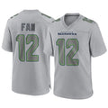 S.Seahawks #12 12th Fan Player Gray Atmosphere Fashion Home Game Odoa Stitched Jerseys