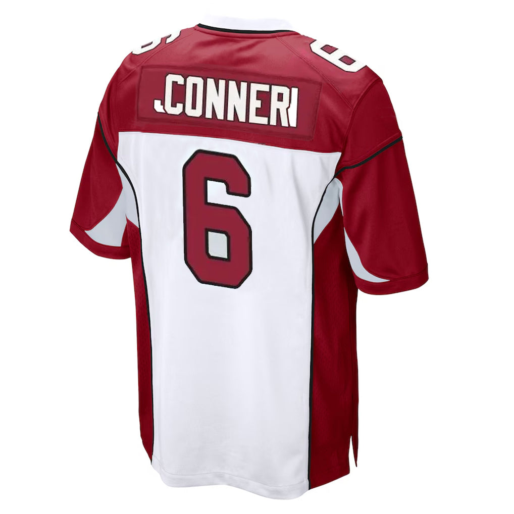 A.Cardinals #6 James Conner Player White Cardinal Home Game Odoa Stitched Jerseys