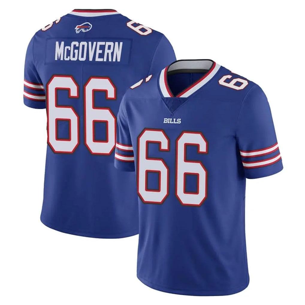 B.Bills #66 Connor McGovern Player Royal Vapor Untouchable Limited Odoa Stitched Jerseys