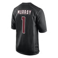 A.Cardinals #1 Kyler Murray Player Black Alternate Home Game Odoa Stitched Jerseys
