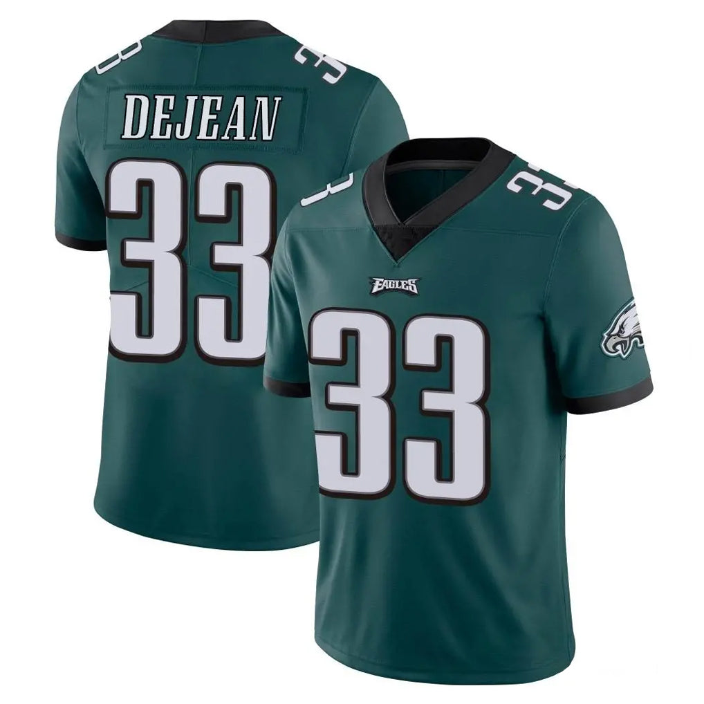 P.Eagles #33 Cooper DeJean Player Team Color Green Vapor Untouchable Home Game Odoa Stitched Jerseys