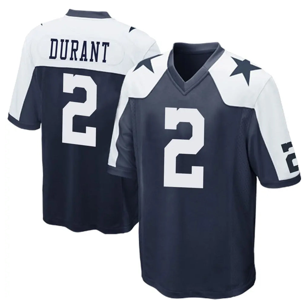 D.Cowboys #2 Cobie Durant Player Navy-White Alternate Home Game Odoa Stitched Jerseys
