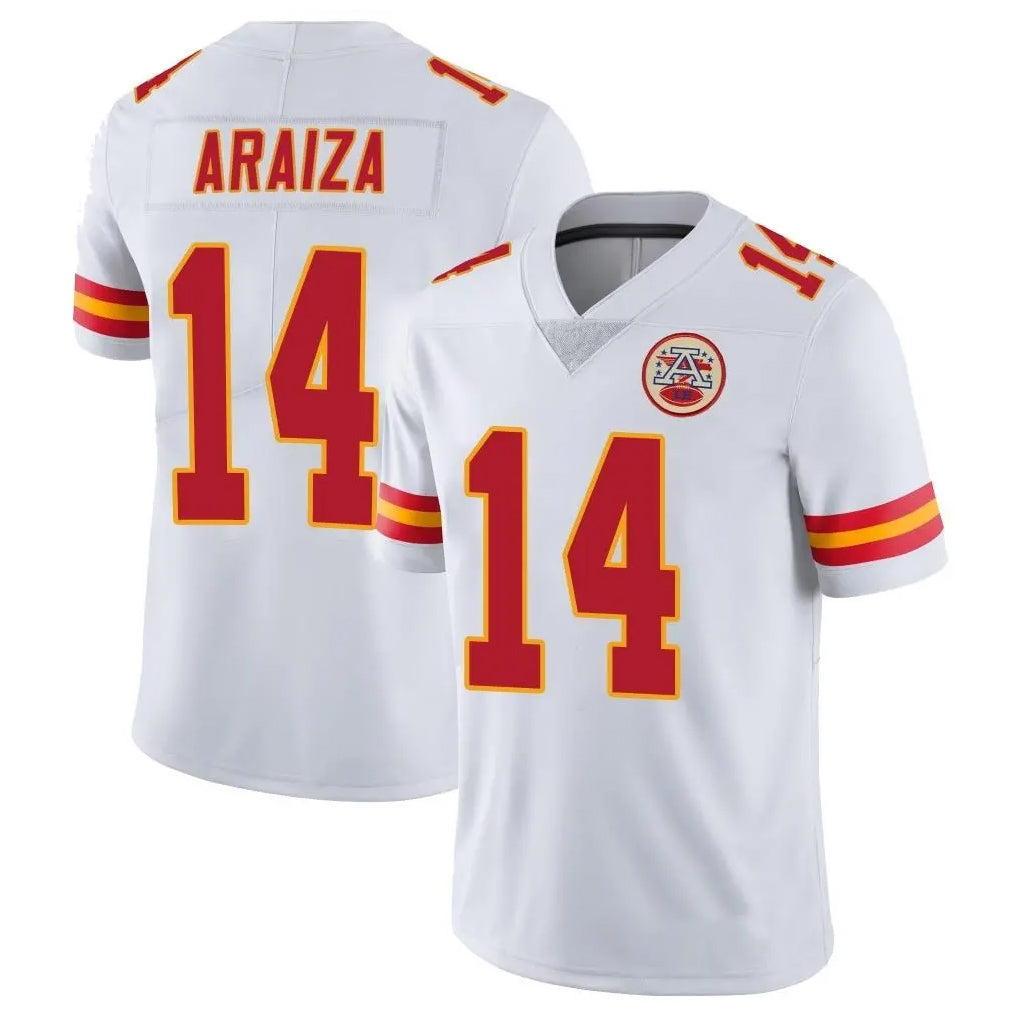 KC.Chiefs #14 Matt Araiza Player White Limited Vapor Untouchable Home Game Odoa Stitched Jerseys
