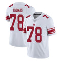 NY.Giants #78 Andrew Thomas Player White Limited Vapor Untouchable Home Game Odoa Stitched Jerseys