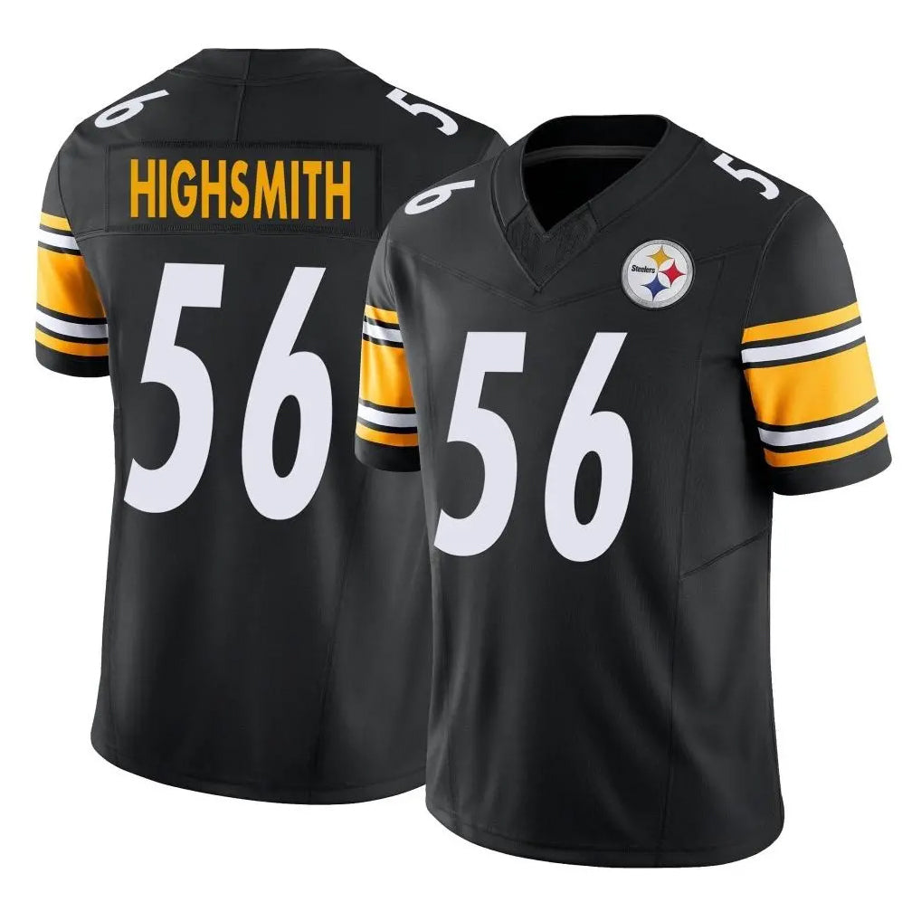 P.Steelers #56 Alex Highsmith Player Black Limited Vapor F.U.S.E. Home Game Odoa Stitched Jerseys