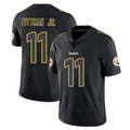 P.Steelers #11 Michael Pittman Jr. Player Black Impact Limited Home Game Odoa Stitched Jerseys