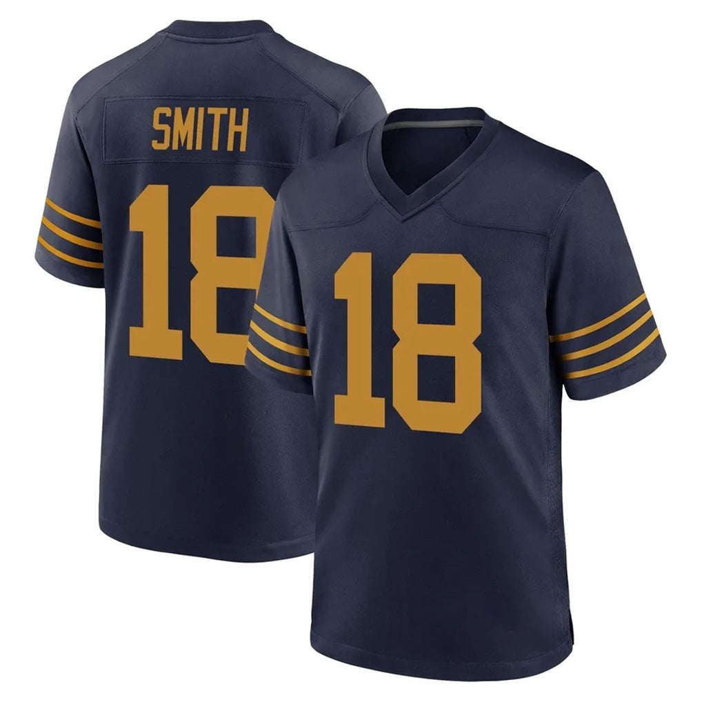 GB.Packers #18 Jonnu Smith Player Navy The 1923 Classic Home Game Odoa Stitched Jerseys