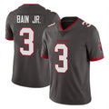 TB.Buccaneers #3 Rueben Bain Jr. Player Pewter Limited Alternate Vapor Home Game Odoa Stitched Jerseys