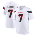 H.Texans #7 CJ Stroud Player White Home Game Odoa Stitched Jerseys