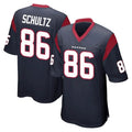 H.Texans #86 Dalton Schultz Player Navy Home Game Odoa Stitched Jerseys