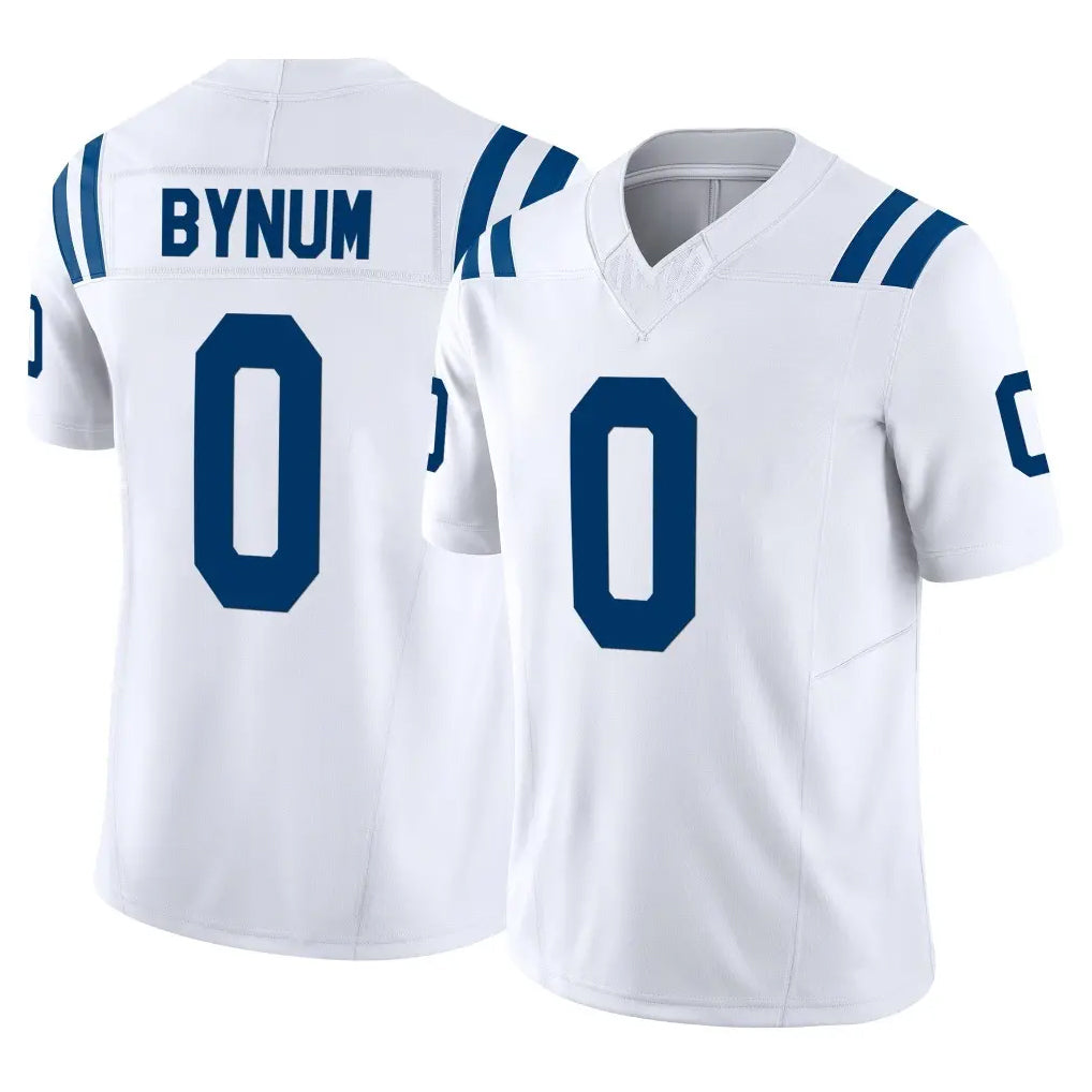 IN.Colts #0 Camryn Bynum Player White Limited Vapor F.U.S.E. Home Game Odoa Stitched Jerseys