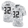 A.Falcons #32 Cash Jones Player Camo Salute to Service Limited Odoa Stitched Jerseys