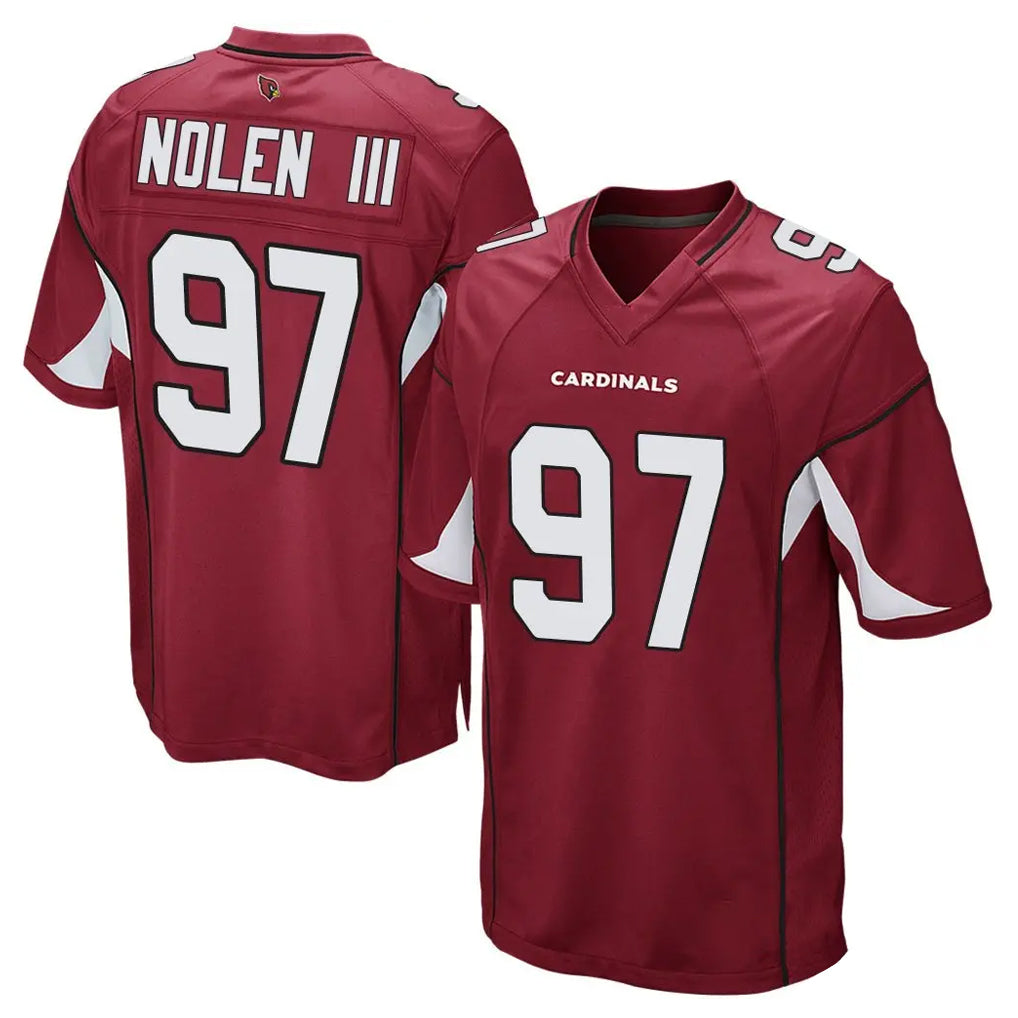 A.Cardinals #97 Walter Nolen III Player Cardinal Home Game Odoa Stitched Jerseys