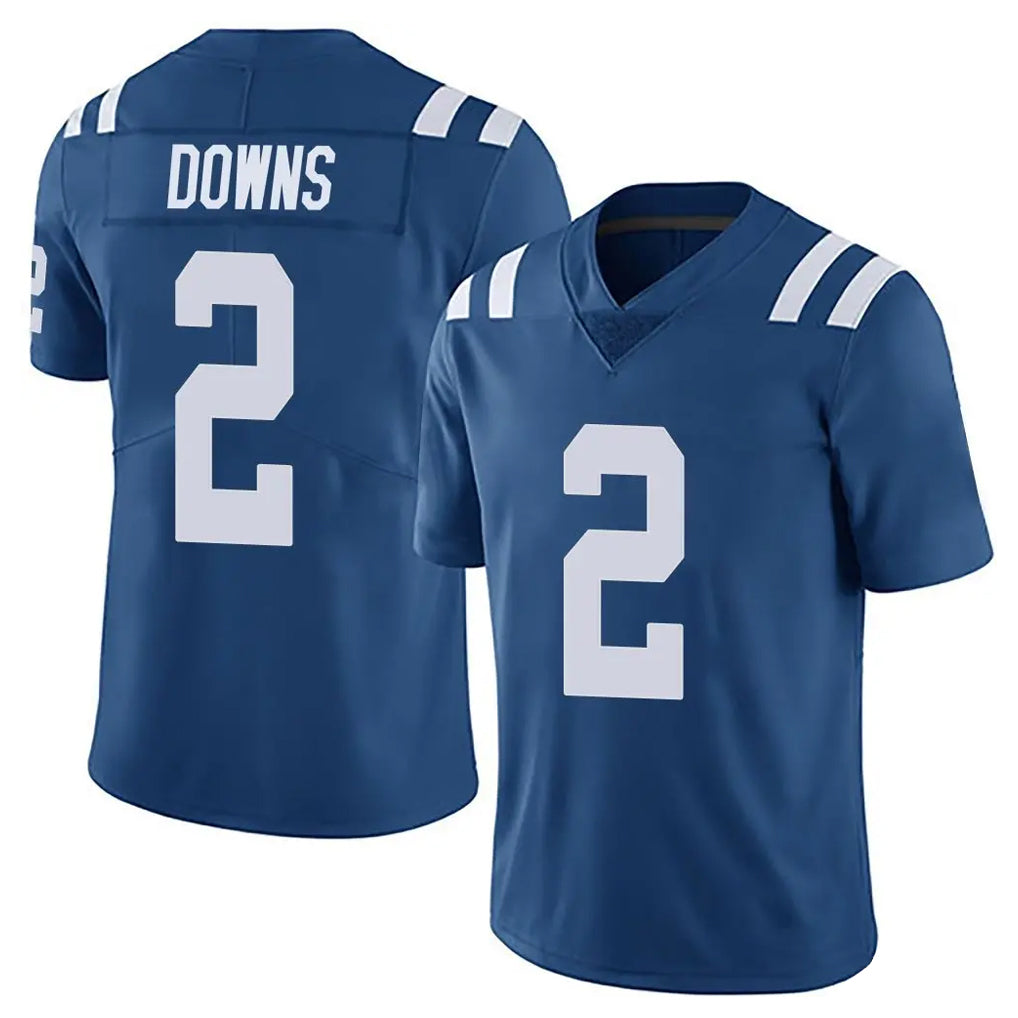 IN.Colts #2 Josh Downs Player Royal Limited Vapor Untouchable Home Game Odoa Stitched Jerseys