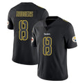 P.Steelers #8 Aaron Rodgers Player Black Impact Limited Home Game Odoa Stitched Jerseys