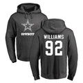 D.Cowboys #92 Quinnen Williams Player Ash One Color Pullover Hoodie Limited Odoa Stitched Jerseys