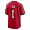 Odoa TB.Buccaneers #1 Dad Red Game Jersey