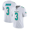 M.Dolphins #3 Chris Johnson Player White Limited Vapor Untouchable Home Game Odoa Stitched Jerseys