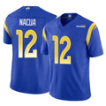 LA.Rams #12 Puka Nacua Player Royal Limited Vapor F.U.S.E. Home Game Odoa Stitched Jerseys