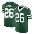 NY.Jets #26 Nahshon Wright Player Green Legacy Limited Vapor F.U.S.E. Home Game Odoa Stitched Jerseys