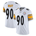 P.Steelers #90 T.J. Watt Player White Limited Vapor Untouchable Home Game Odoa Stitched Jerseys