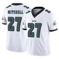 P.Eagles #27 Quinyon Mitchell Player White Limited Vapor F.U.S.E. Home Game Odoa Stitched Jerseys