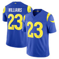 LA.Rams #23 Kyren Williams Player Royal Limited Vapor F.U.S.E. Odoa Stitched Jerseys