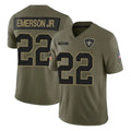 NO.Saints #22 Martin Emerson Jr. Player Olive 2025 Salute To Service Limited Odoa Stitched Jerseys