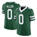 NY.Jets #0 Braelon Allen Player Green Legacy Limited Vapor F.U.S.E. Home Game Odoa Stitched Jerseys