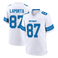 D.Lions #87 Sam LaPorta Player White Alternate Home Game Odoa Stitched Jerseys