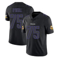 M.Vikings #75 Brian O'Neill Player Black Impact LImited Home Game Odoa Stitched Jerseys
