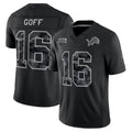 Odoa D.Lions #16 Jared Goff Player Black Limited 2026 Salute to Service Home Game Stitched Jerseys