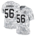 GB.Packers #56 Edgerrin Cooper Player Arctic Camo Salute To Service Limited Odoa Stitched Jerseys