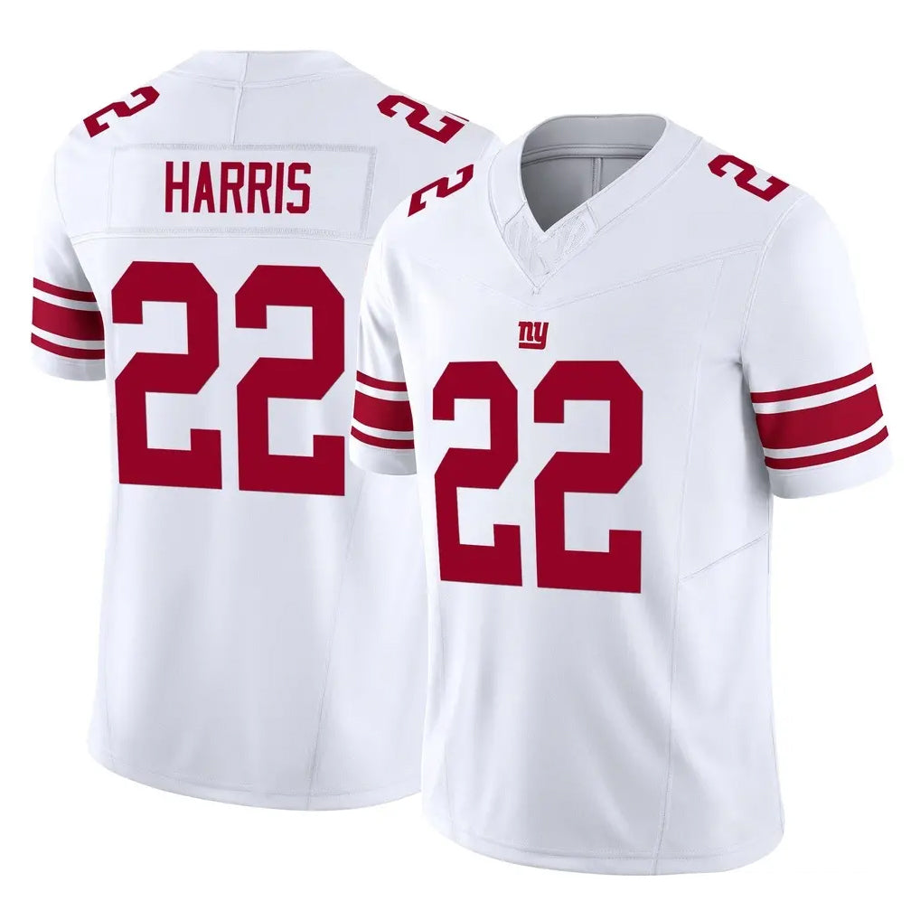 NY.Giants #22 Najee Harris Player White Limited Vapor F.U.S.E. Home Game Odoa Stitched Jerseys