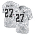 IN.Colts #27 Justin Walley Player Arctic Camo Salute To Service Limited Game Odoa Stitched Jerseys