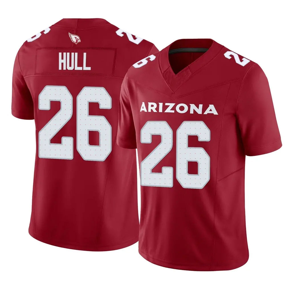A.Cardinals #26 Evan Hull Player Cardinal Vapor F.U.S.E. Limited Home Game Odoa Stitched Jerseys