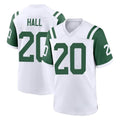 NY.Jets #20 Breece Hall Player White Classic Home Game Odoa Stitched Jerseys