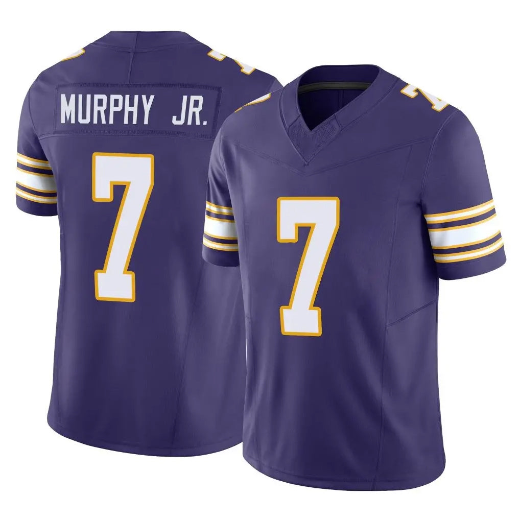 M.Vikings #7 Byron Murphy Jr. Player Purple Limited Classic Vapor F.U.S.E. Home Game Odoa Stitched Jerseys