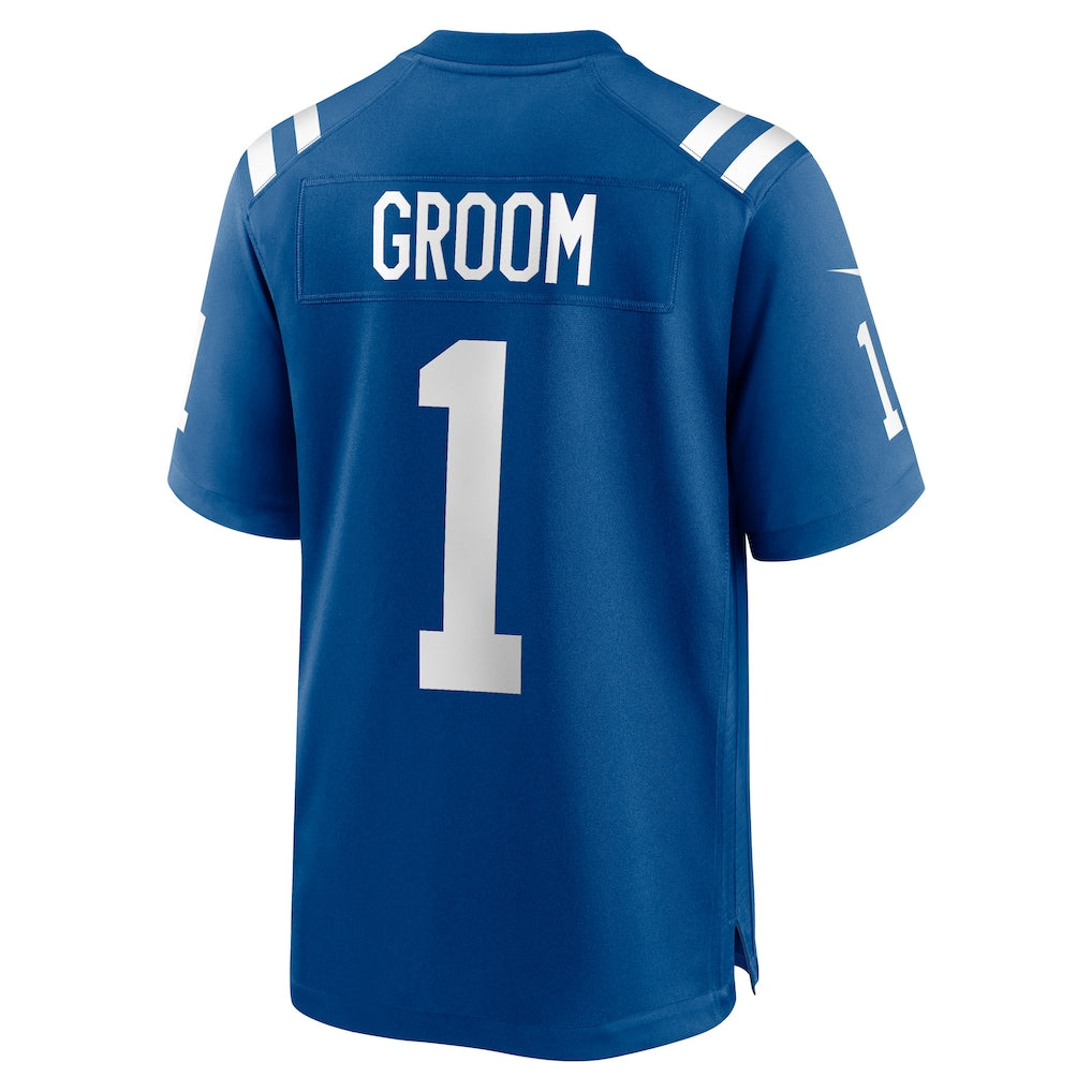 Odoa IN.Colts #1 Groom Royal Game Jersey