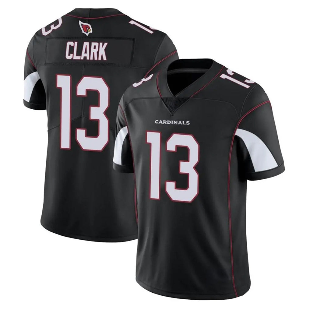 A.Cardinals #13 Kei'Trel Clark Player Black Vapor Limited Home Game Odoa Stitched Jerseys