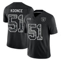 LV.Raiders #51 Malcolm Koonce Player Black Limited 2026 Salute to Service Home Game Stitched Jerseys