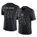 C.Browns #28 Emmanuel McNeil-Warren Player Black Reflective Home Game Odoa Stitched Jerseys