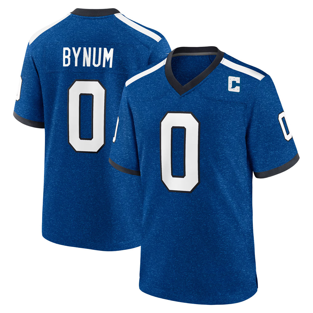 IN.Colts #0 Camryn Bynum Player Royal Alternate Indiana Nights Home Game Odoa Stitched Jerseys