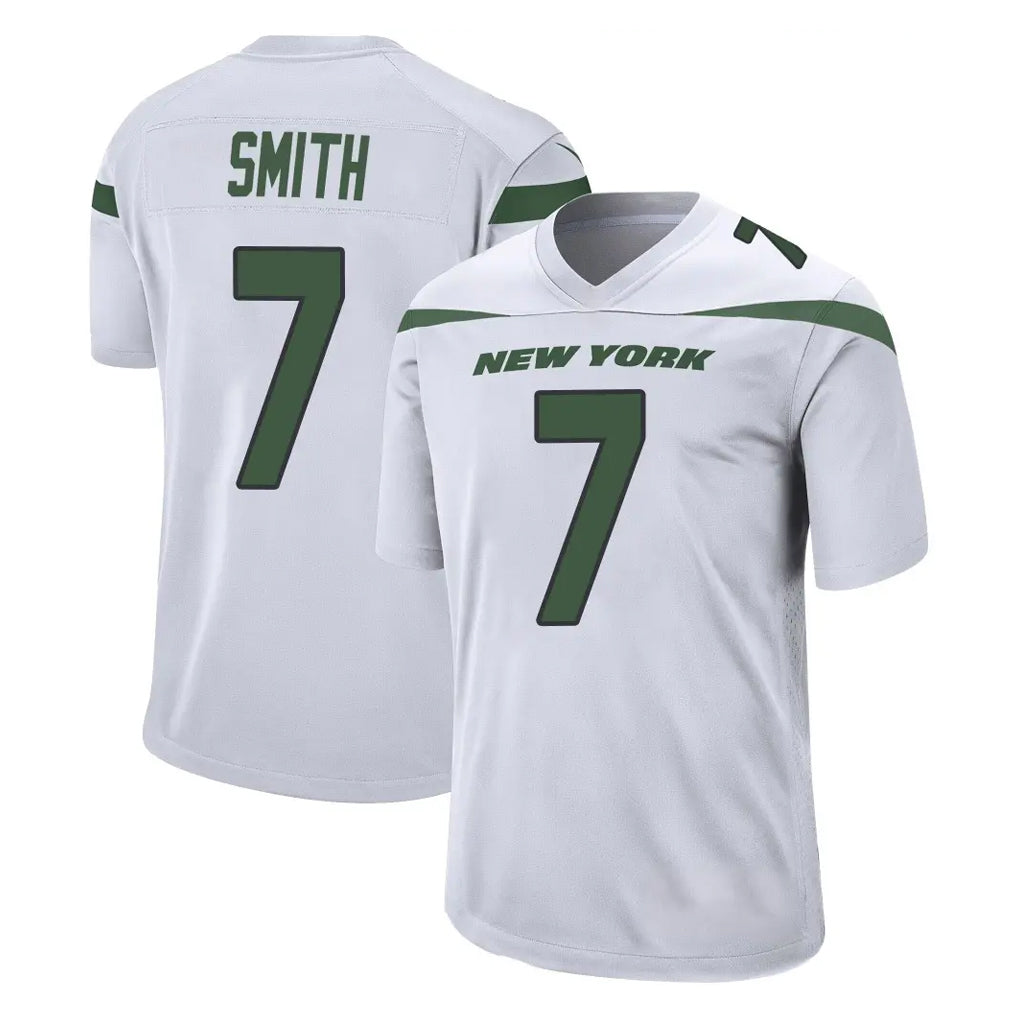 NY.Jets #7 Geno Smith Player White Spotlight Home Game Odoa Stitched Jerseys