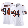 C.Bears #94 Austin Booker Player White Vapor F.U.S.E. Limited Home Game Odoa Stitched Jerseys